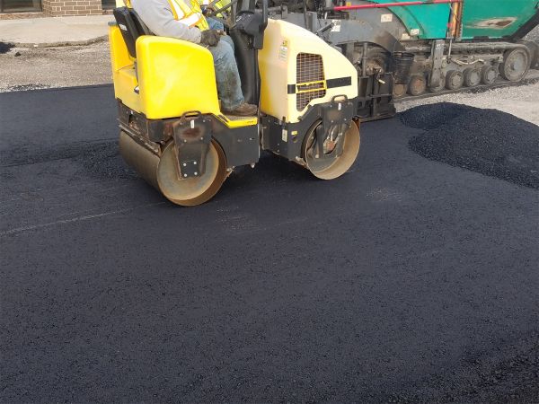 Asphalt Pad Construction