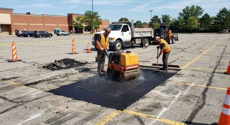 Parking Lot Repair in San Diego County, CA